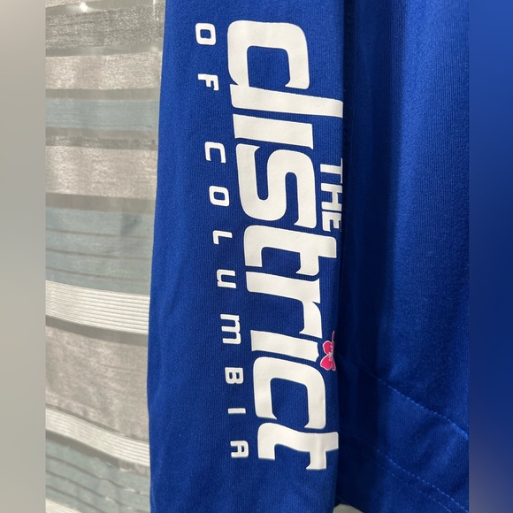 Nike Washington Wizards City Edition Pregame Warmup Long Sleeve Shooting Shirt - Picture 5 of 11